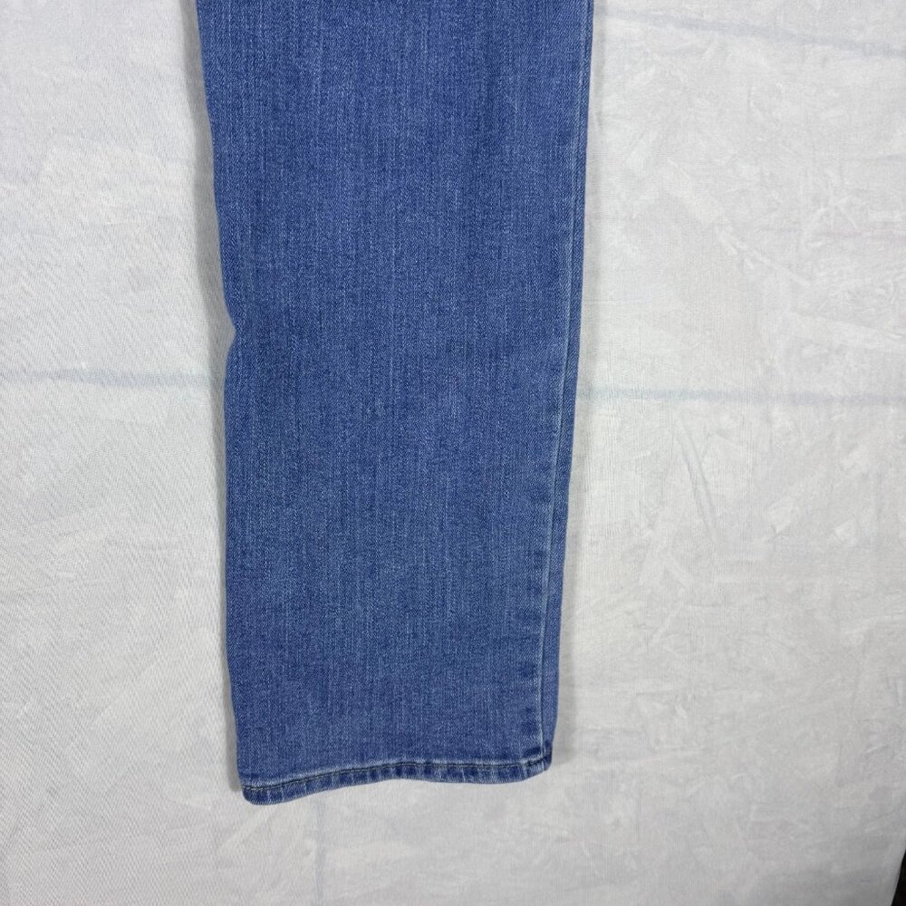 Levi's Signature Straight Jeans Womens Blue Faded Denim Mid Rise Size 18M 34x32‎ - Picture 11 of 16